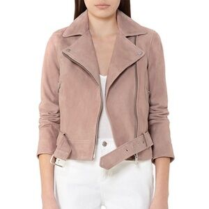Reiss Cory‎ Suede Moto Jacket